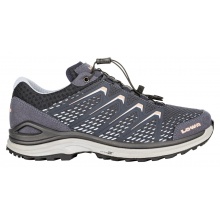 Lowa Hiking Shoes Maddox Low GTX (Multifunctional, Textile/Synthetic, Waterproof) Steel Blue/Salmon Women